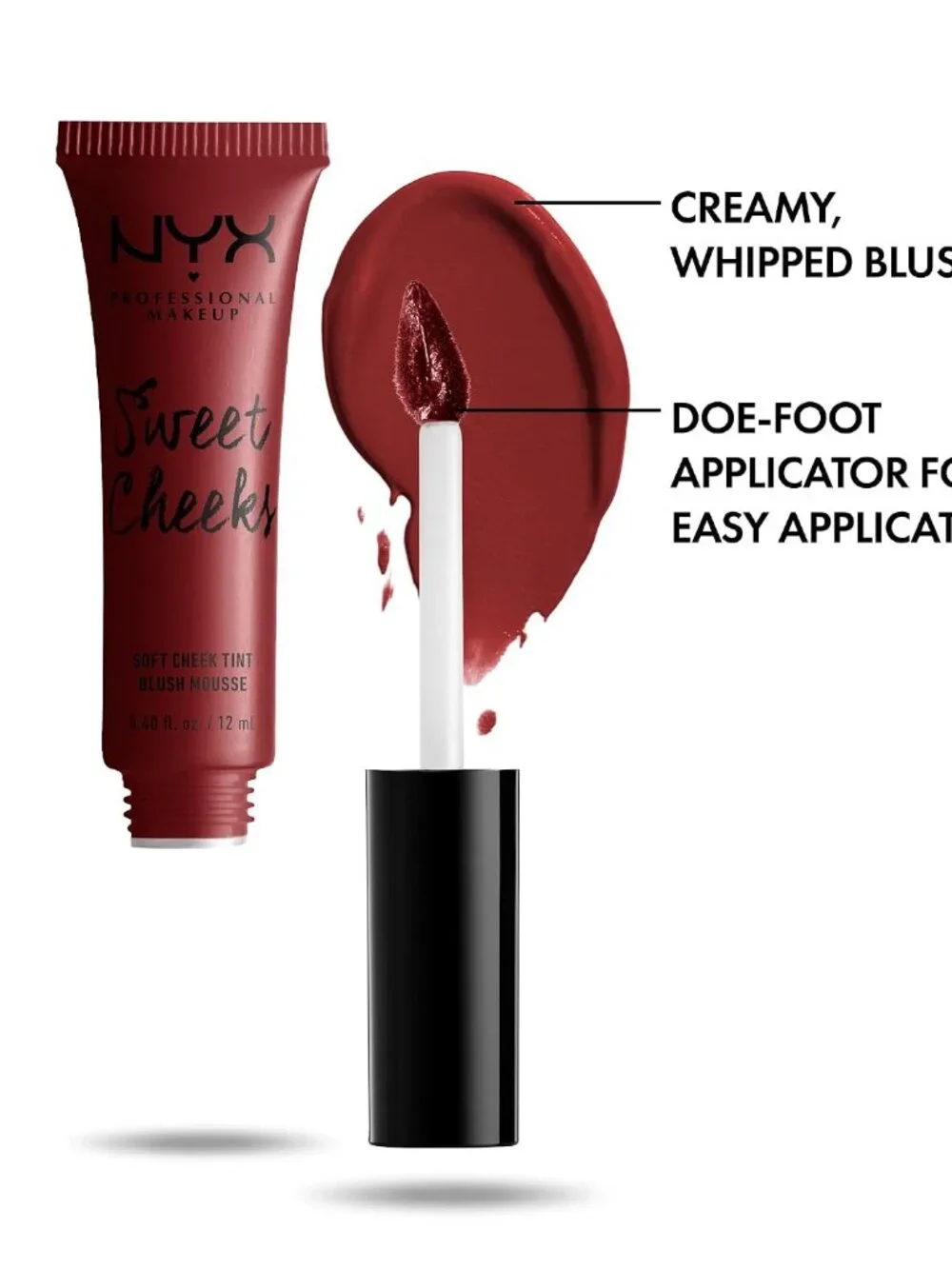 NYX Professional Makeup Sweet Cheeks Soft Cheek Tint, Bombshell